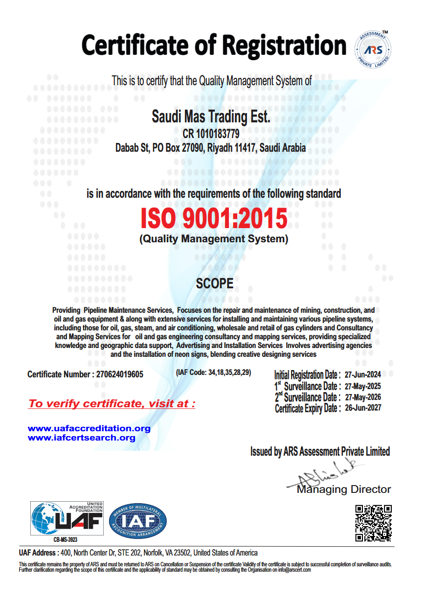 Screenshot 2025 11 04 at 18 39 25 Saudi Mas Trading Est. ISO 9001 ISO CERTIFICATE 2024.pdf